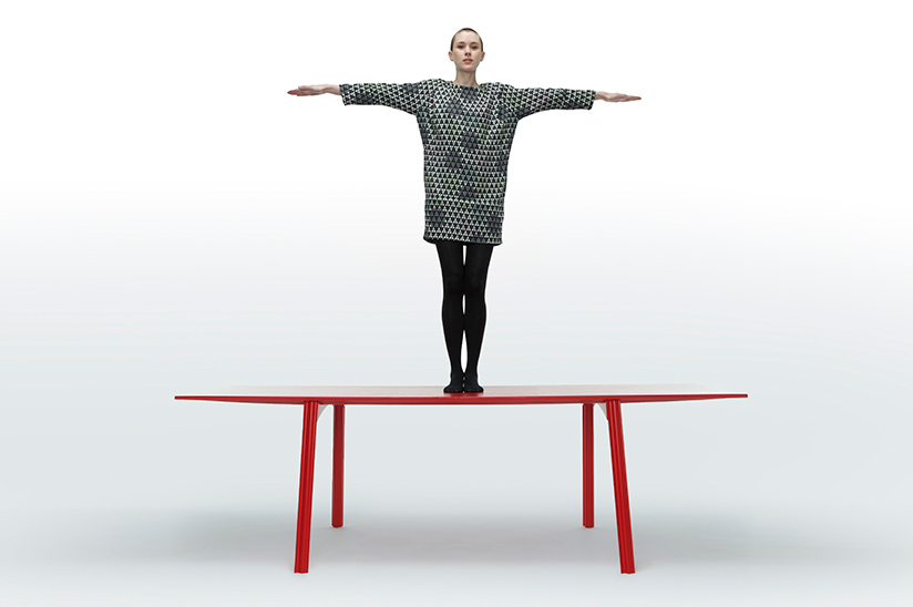 sustainable，Table，Ripple，Plywood，Corrugated plate，