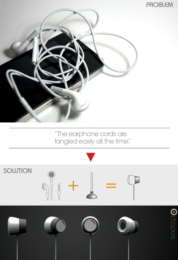 inspiration，octopus，Tentacle，sucker，originality，Design，