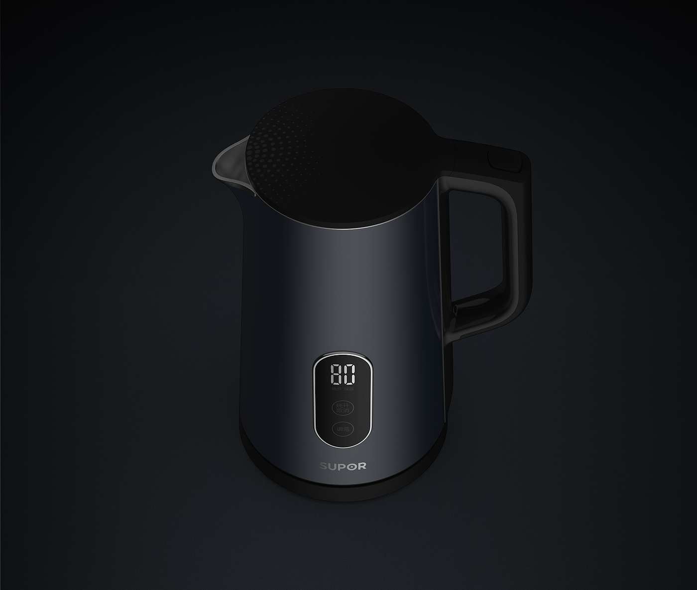 product design，industrial design，Electric kettle，Design concept，Home appliance design，