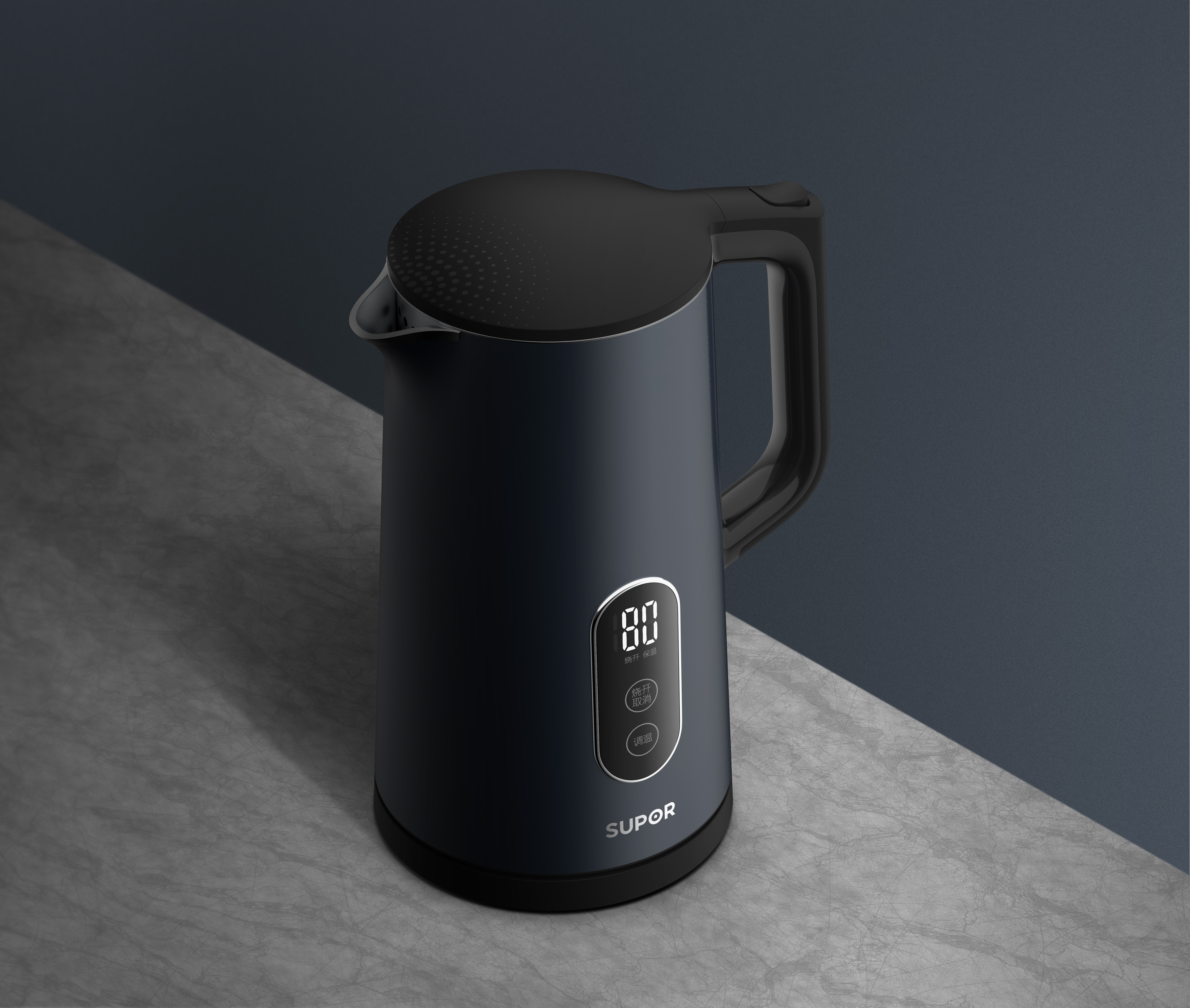 product design，industrial design，Electric kettle，Design concept，Home appliance design，