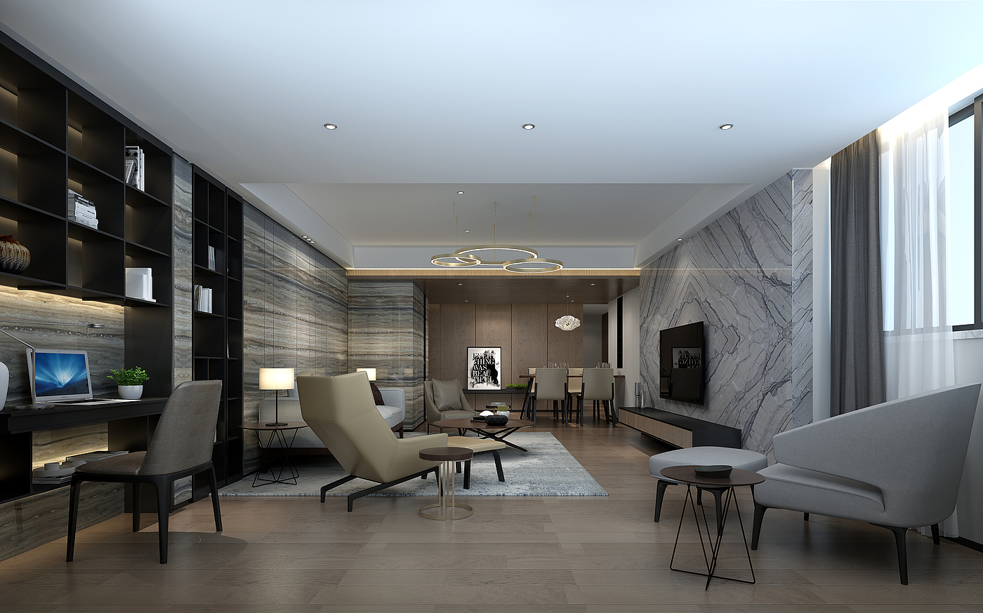modern，