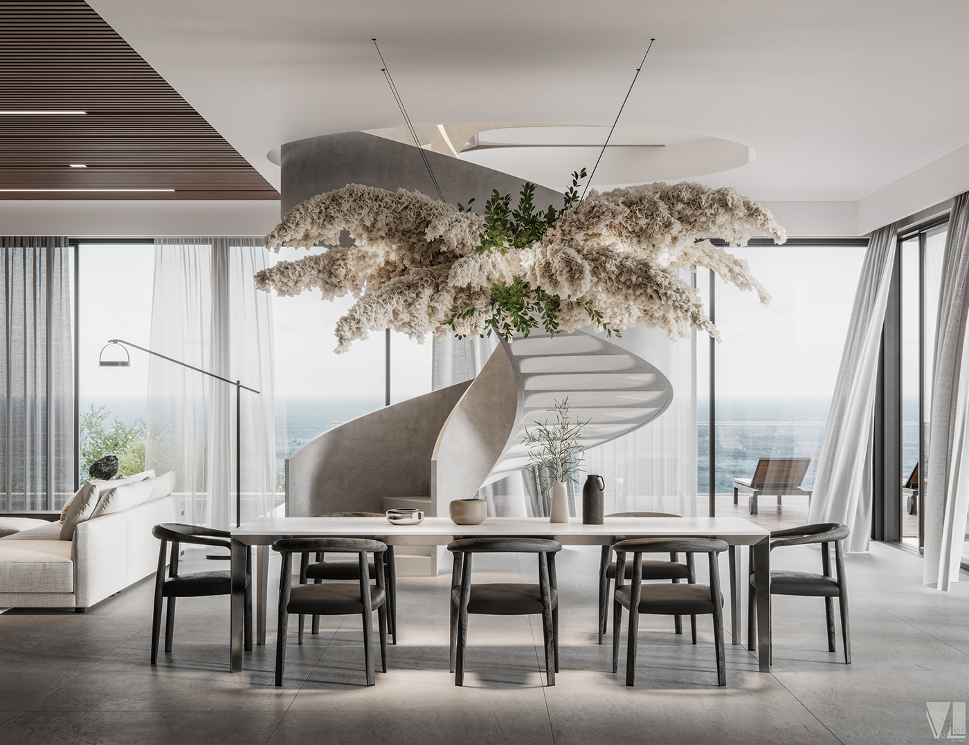 apartment，villa，on vacation，indoor，