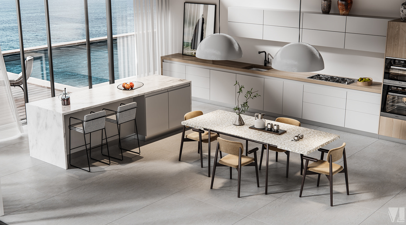 apartment，villa，on vacation，indoor，