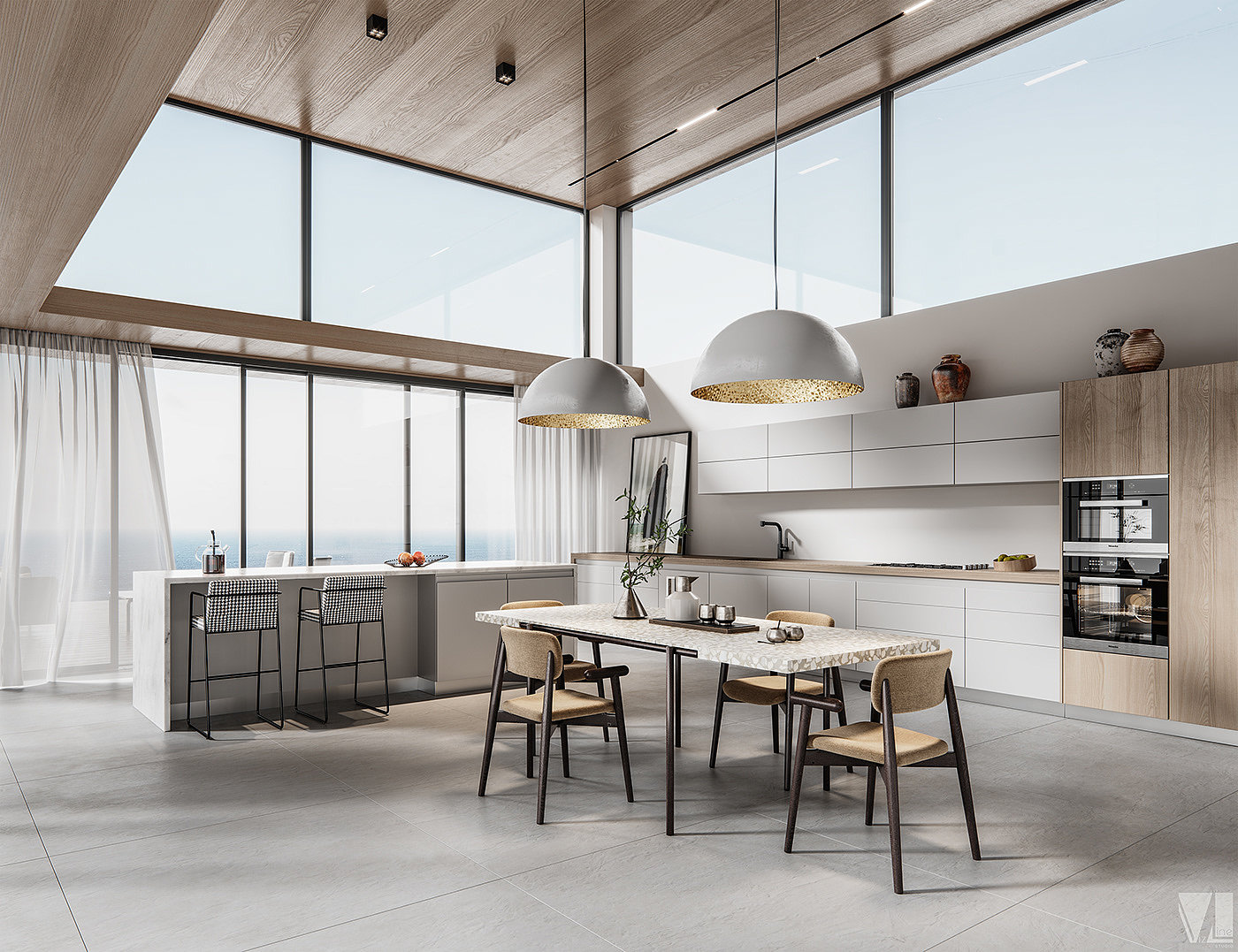 apartment，villa，on vacation，indoor，