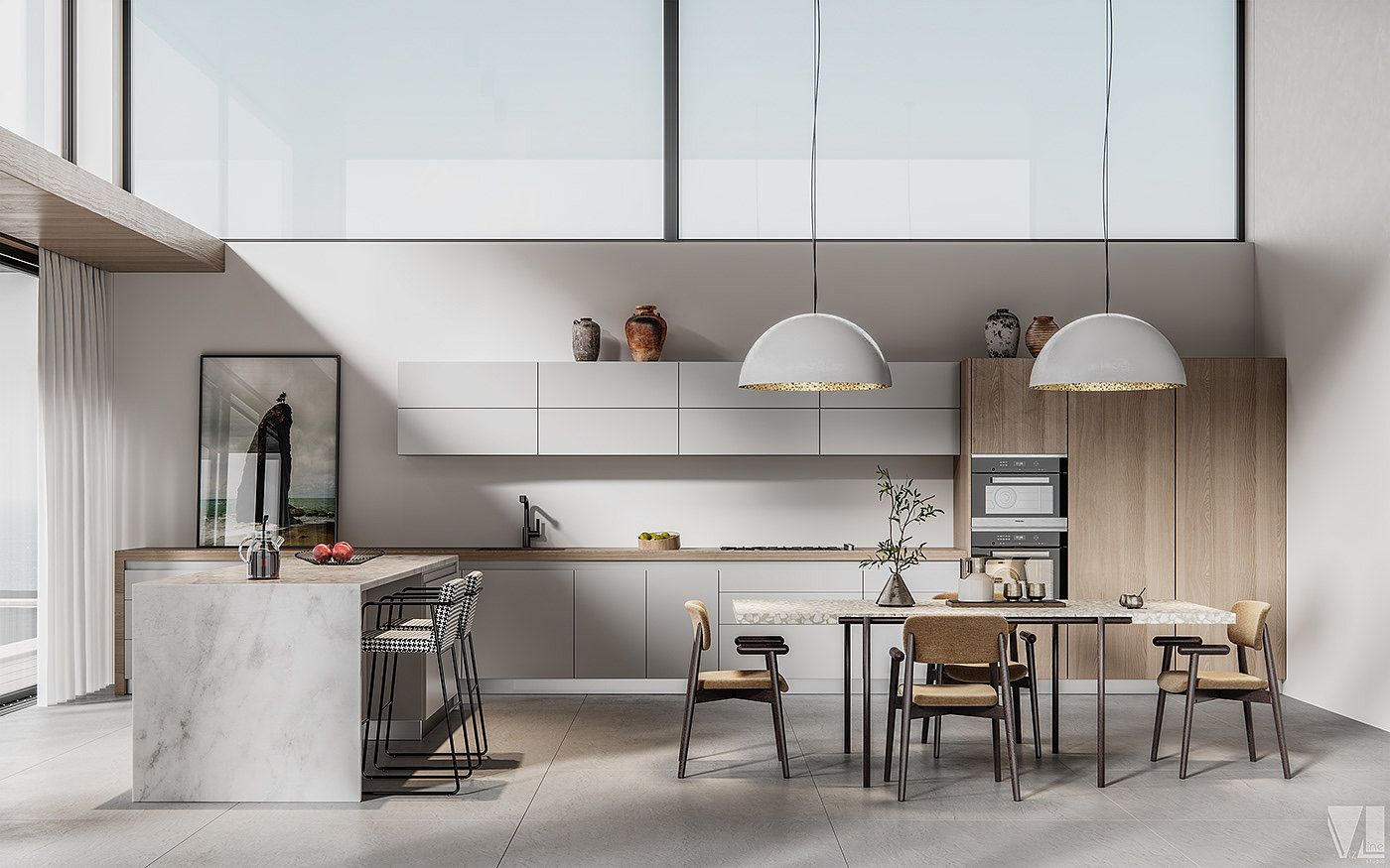 apartment，villa，on vacation，indoor，