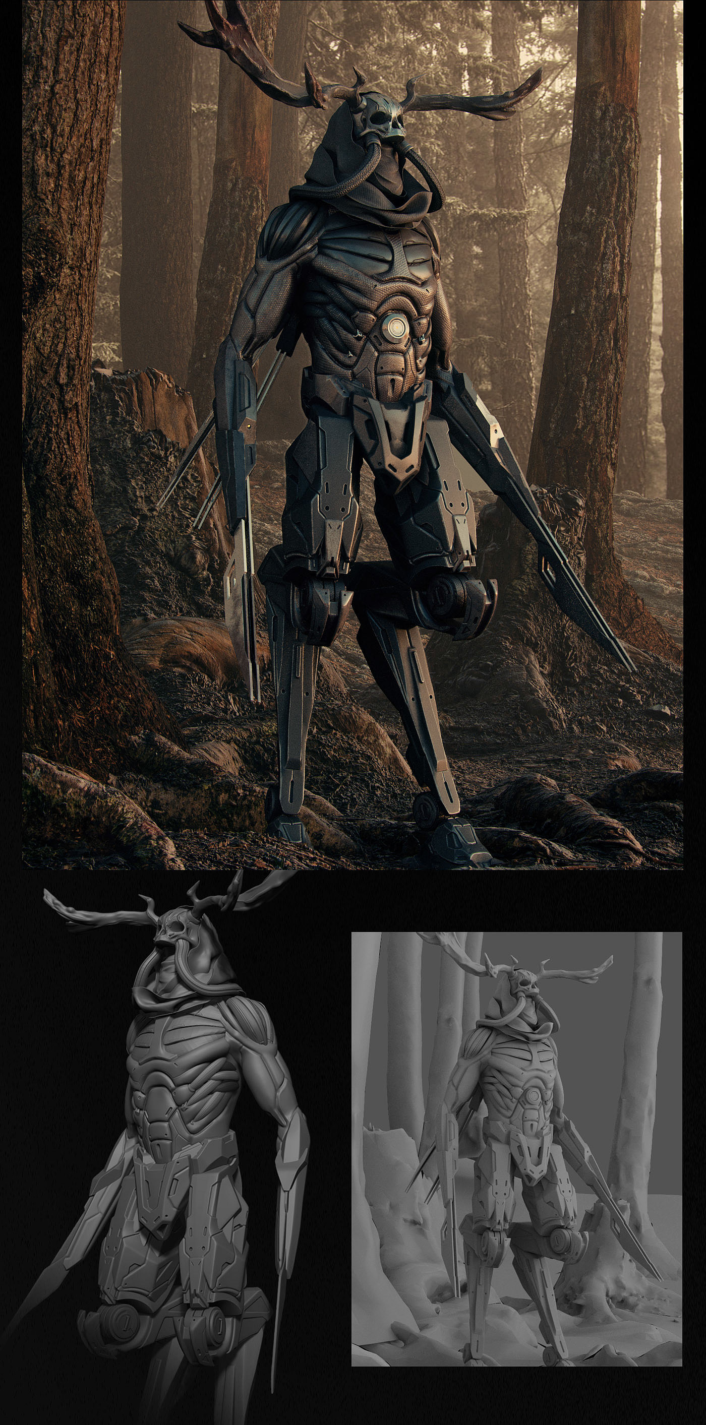 SCULPT YOUR HERO，Shaping Heroes，illustration，