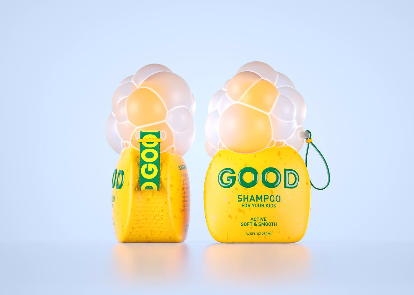 Good shampoo，shampoo，packing design，