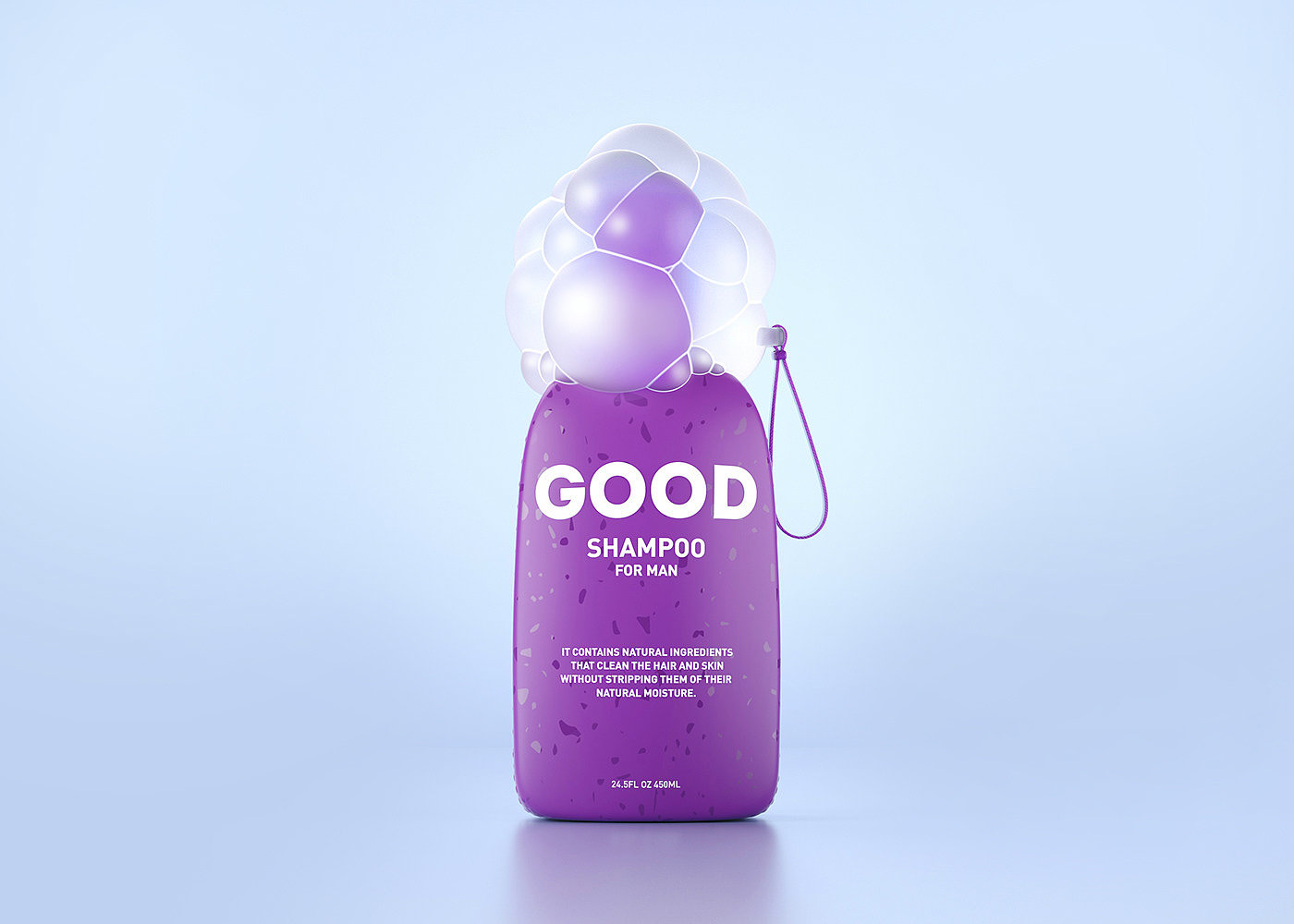 Good shampoo，洗发水，包装设计，