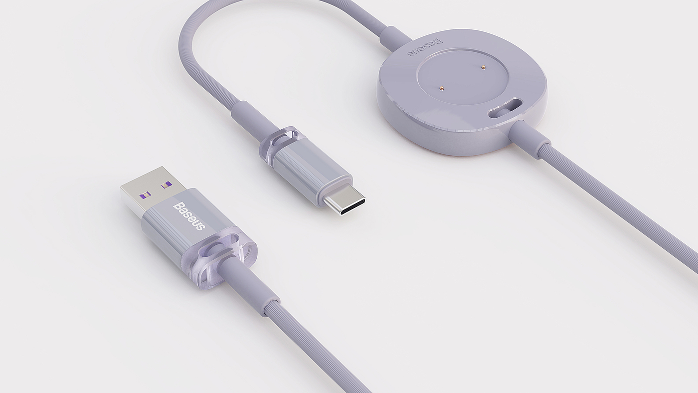 data line，Watch charger，Watch charger data cable two in one，Fast charging data line，