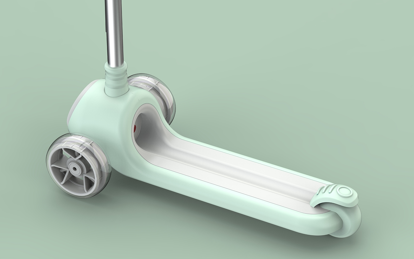 Scooter appearance design, structural design，