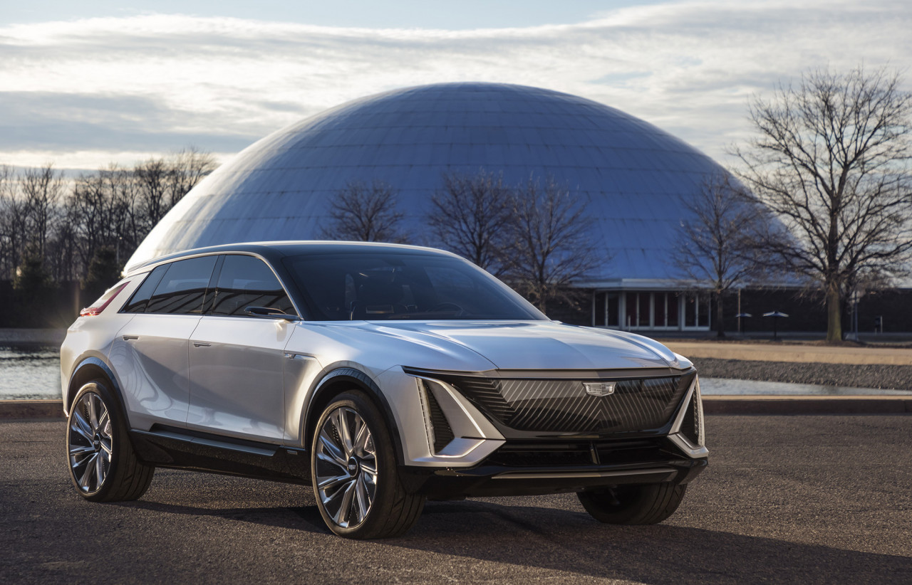 automobile，Cadillac，concept，Electric，luxury，