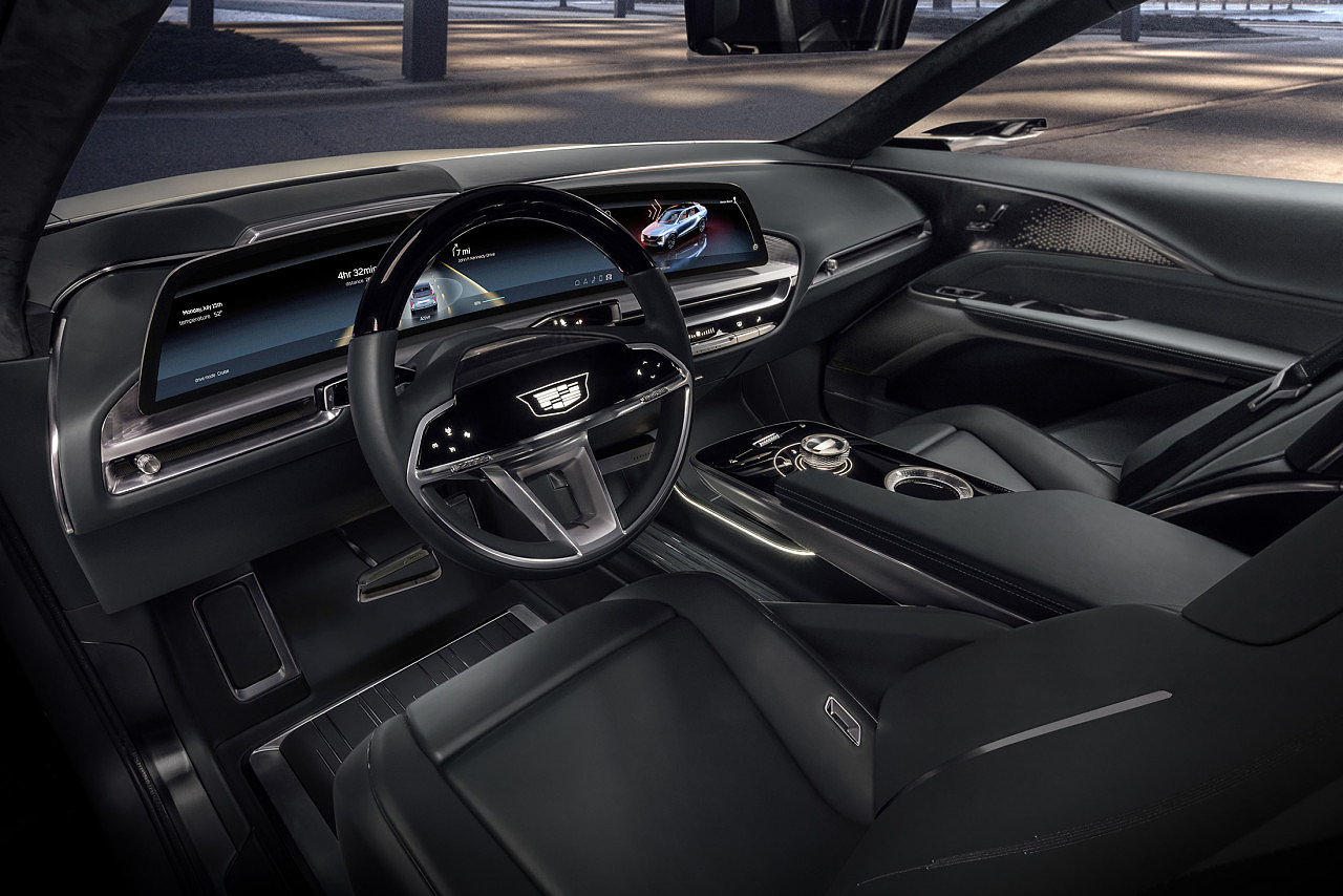 automobile，Cadillac，concept，Electric，luxury，