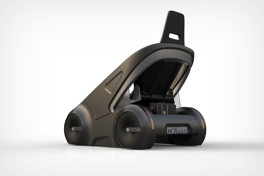 automobile，Electric，Driverless，Single seat，black，