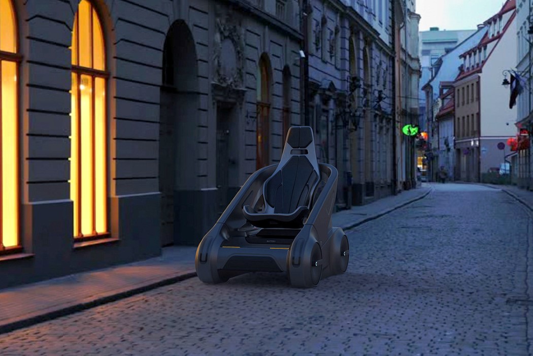 automobile，Electric，Driverless，Single seat，black，