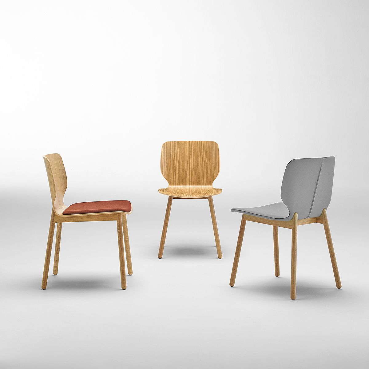 椅子，木制，金属，优雅，现代，