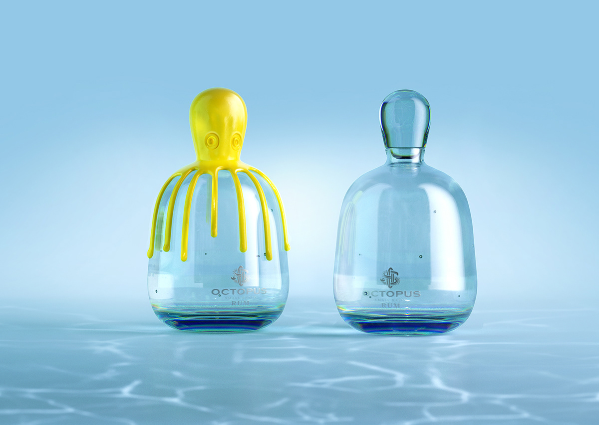 Sealing wax，Alcohol，octopus，yellow，