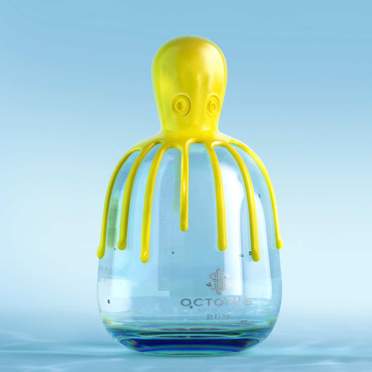 Sealing wax，Alcohol，octopus，yellow，