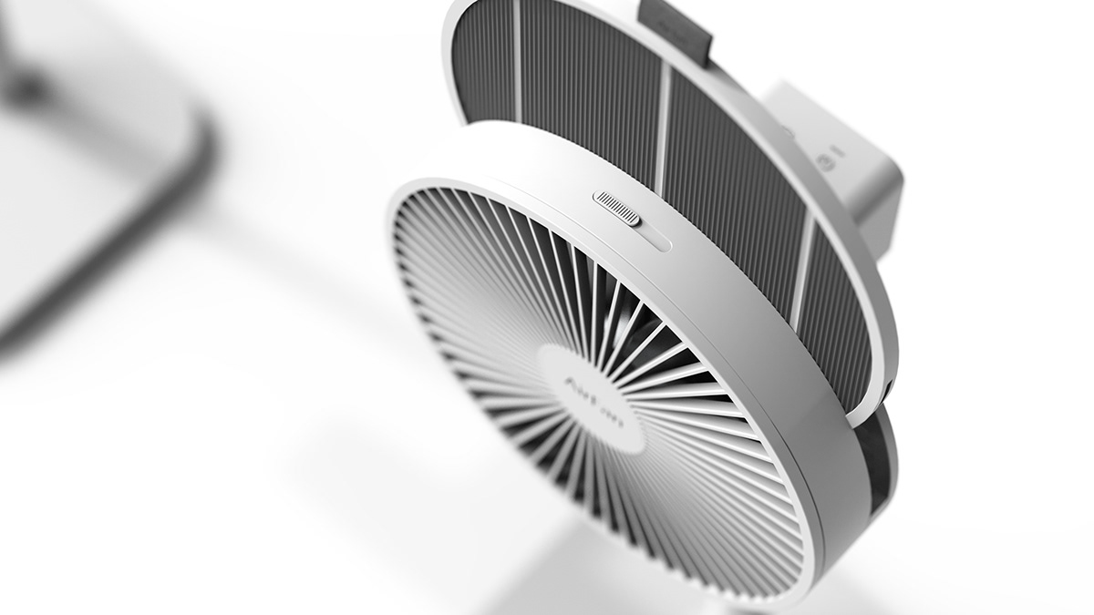 Fan，air cleaner，practical，K-design award，