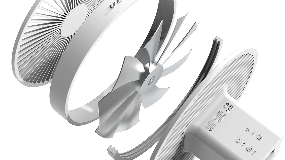 Fan，air cleaner，practical，K-design award，