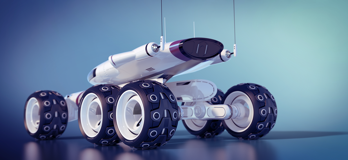 science fiction，concept，prospecting，vehicle，cross-country，