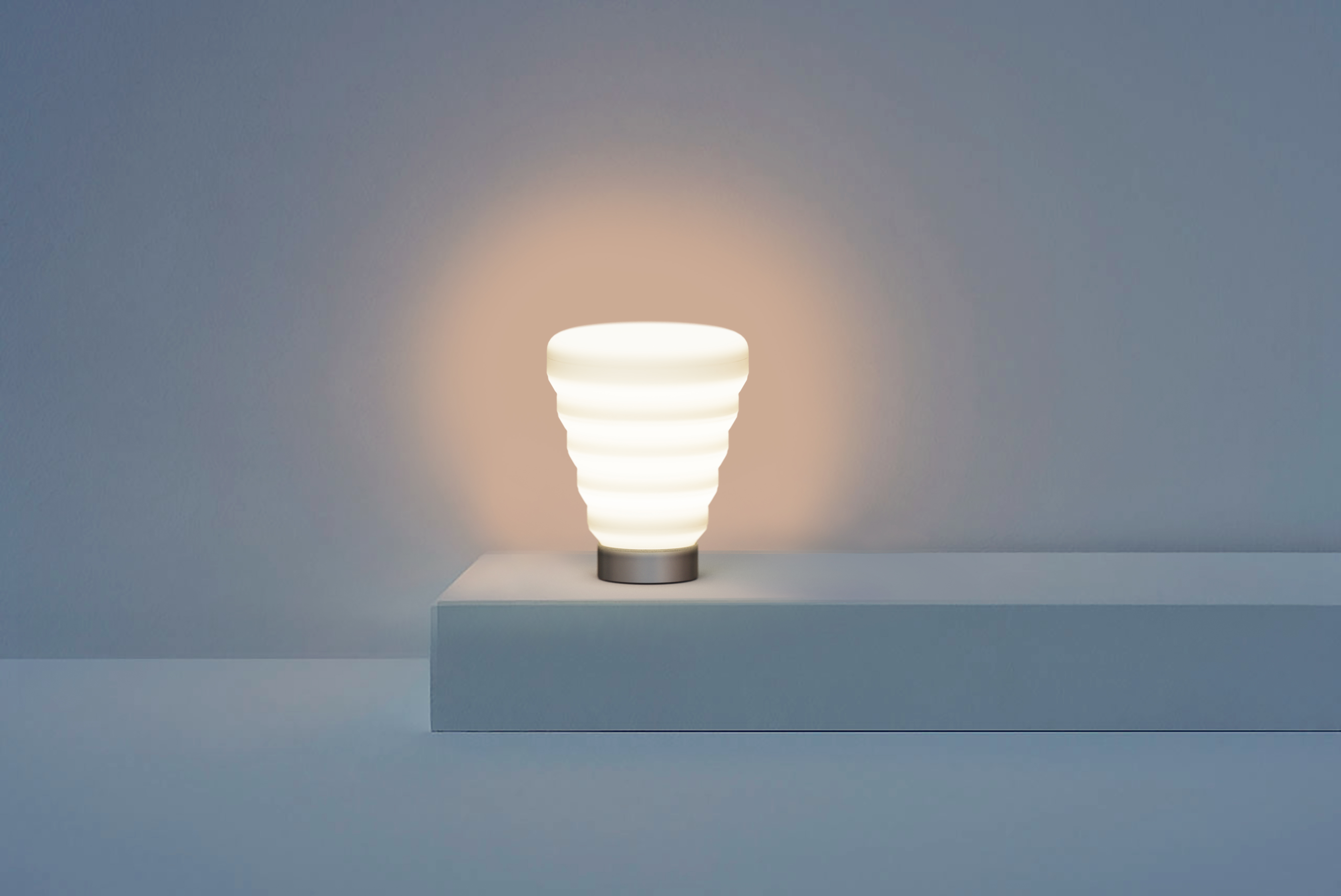 Light bulb:，Night light，originality，Design，Press，fold，read，Portable，