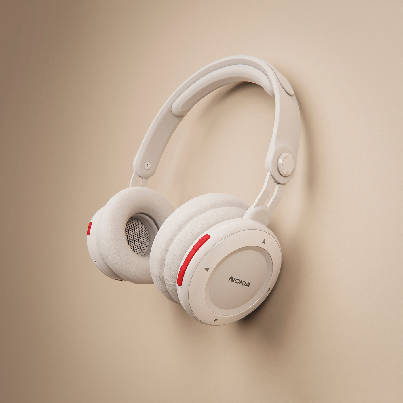 headset，wireless，NOKIA，esthetics，