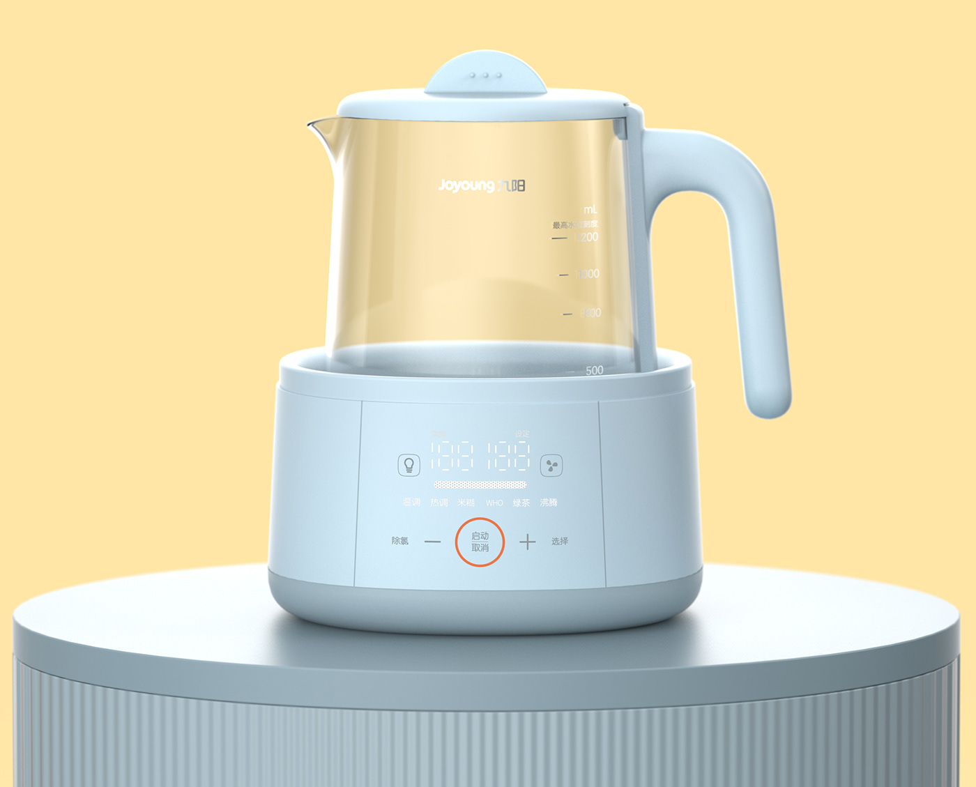 originality，Design，Jiuyang，kettle，Temperature control，