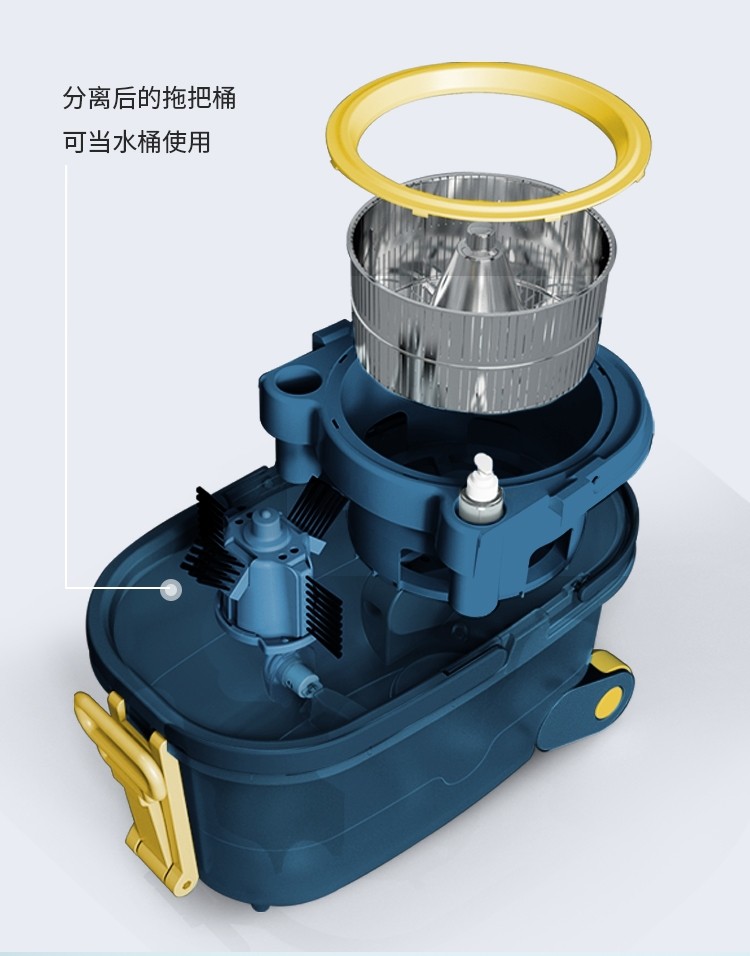 Rotary mop，Lazy mop，Hand wash free mop，mop，