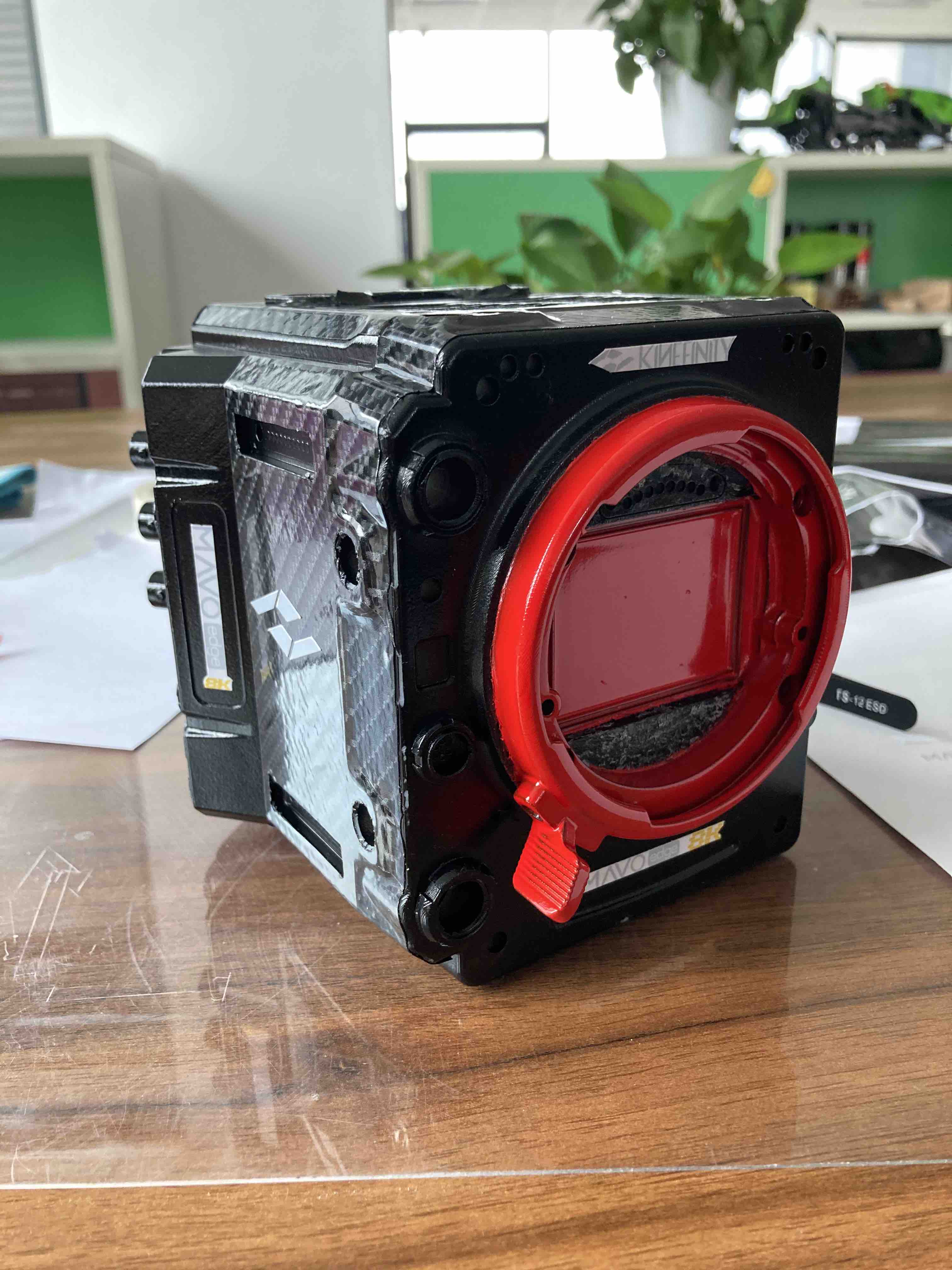 movie camera，8K，