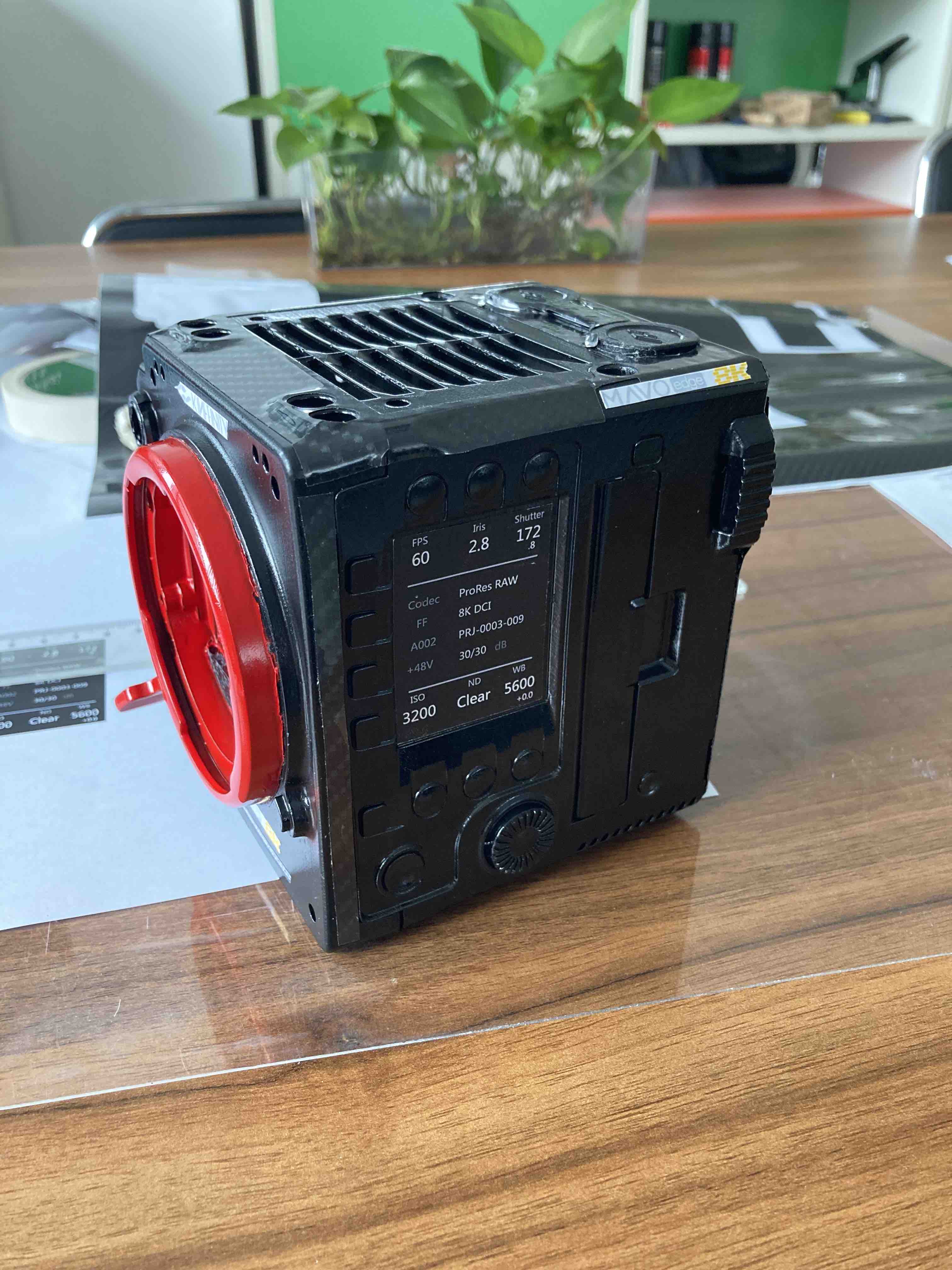 movie camera，8K，