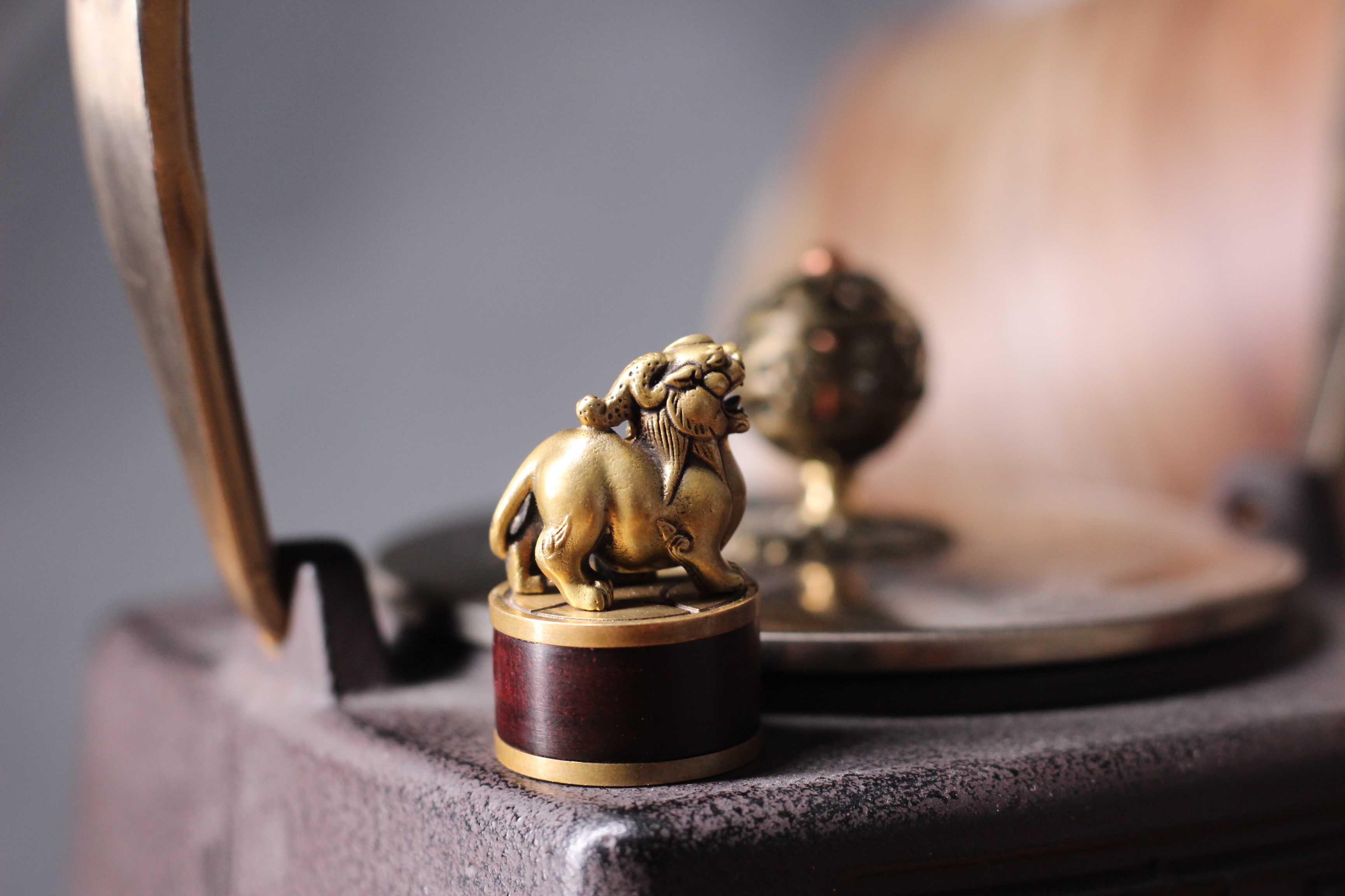 brave troops，seal，product design，Handicraft products，貔貅 seal，