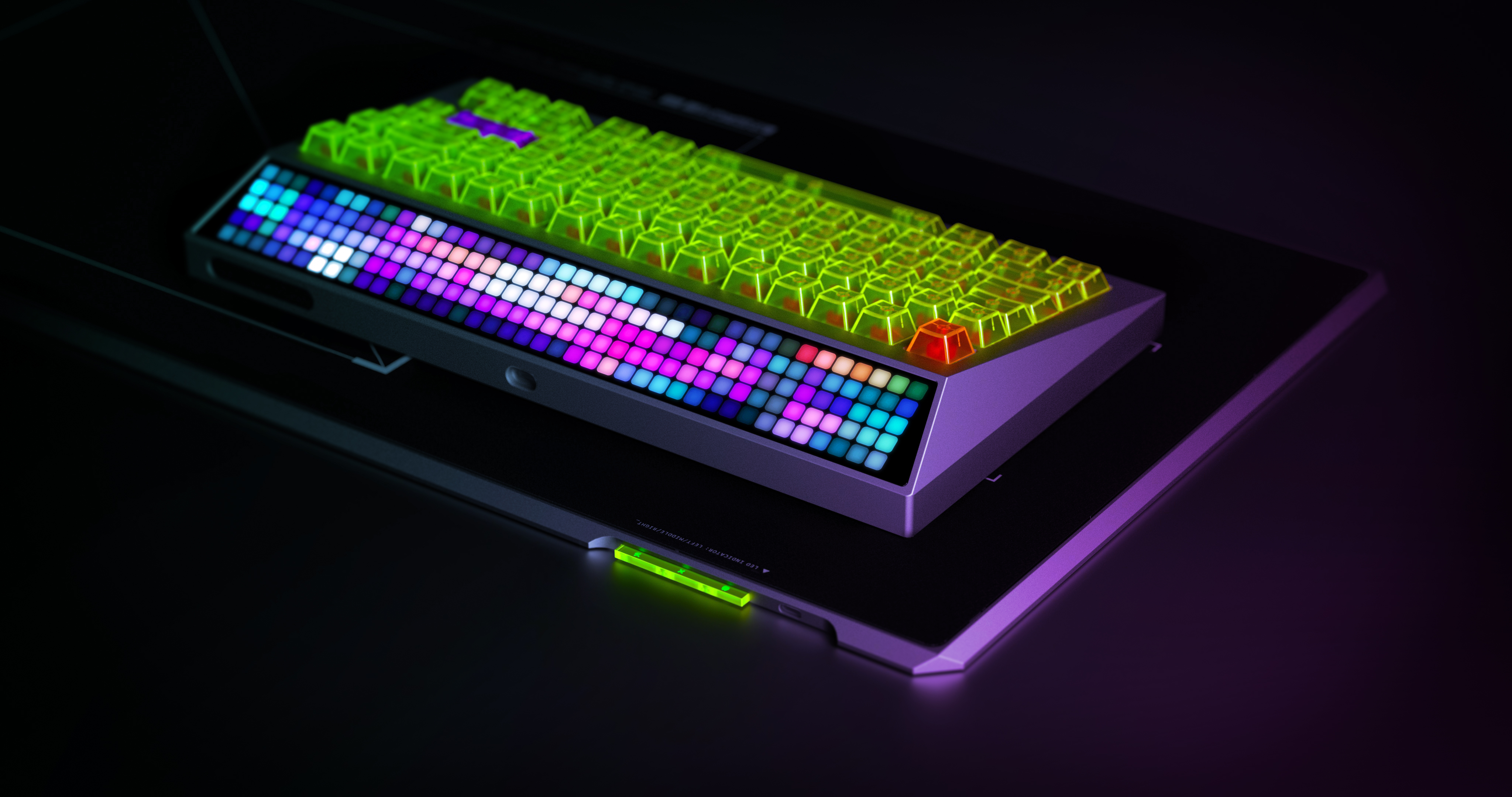 CYBERPUNK，Mechanical keyboard，keyboard，Cyberpunk，