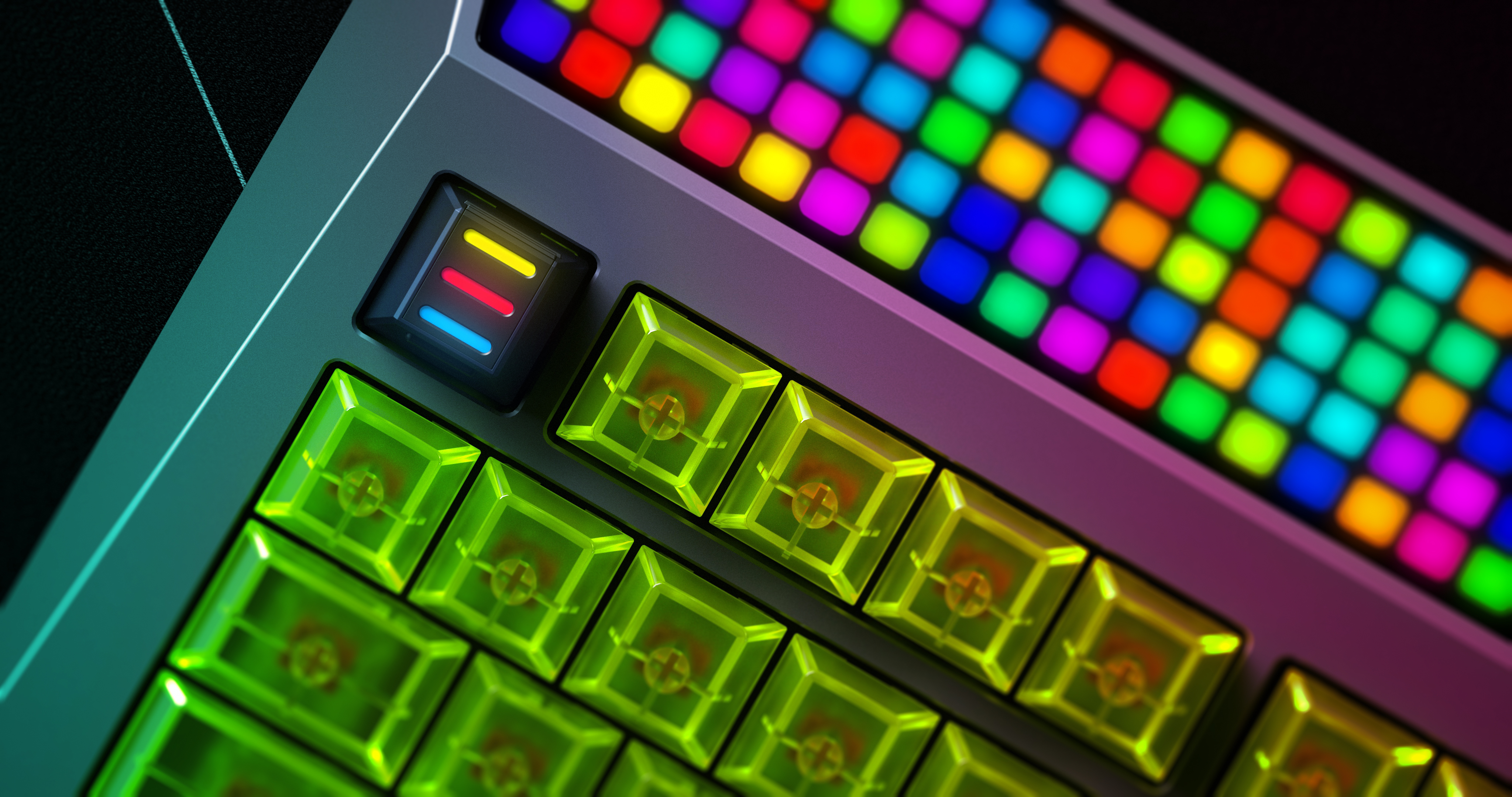 CYBERPUNK，Mechanical keyboard，keyboard，Cyberpunk，