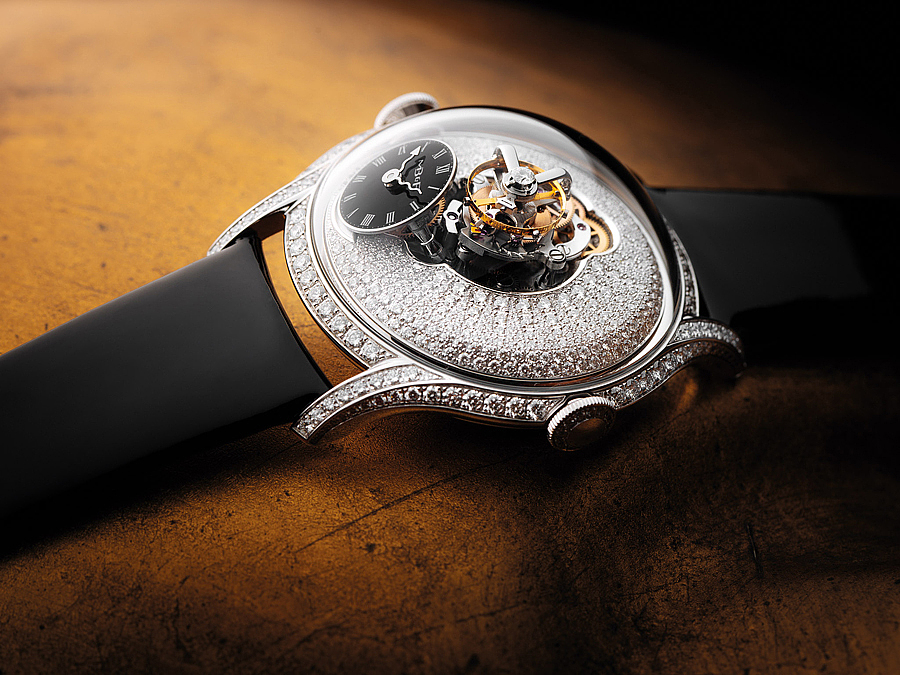 Sapphire dome，Women's Watch，Diamonds，