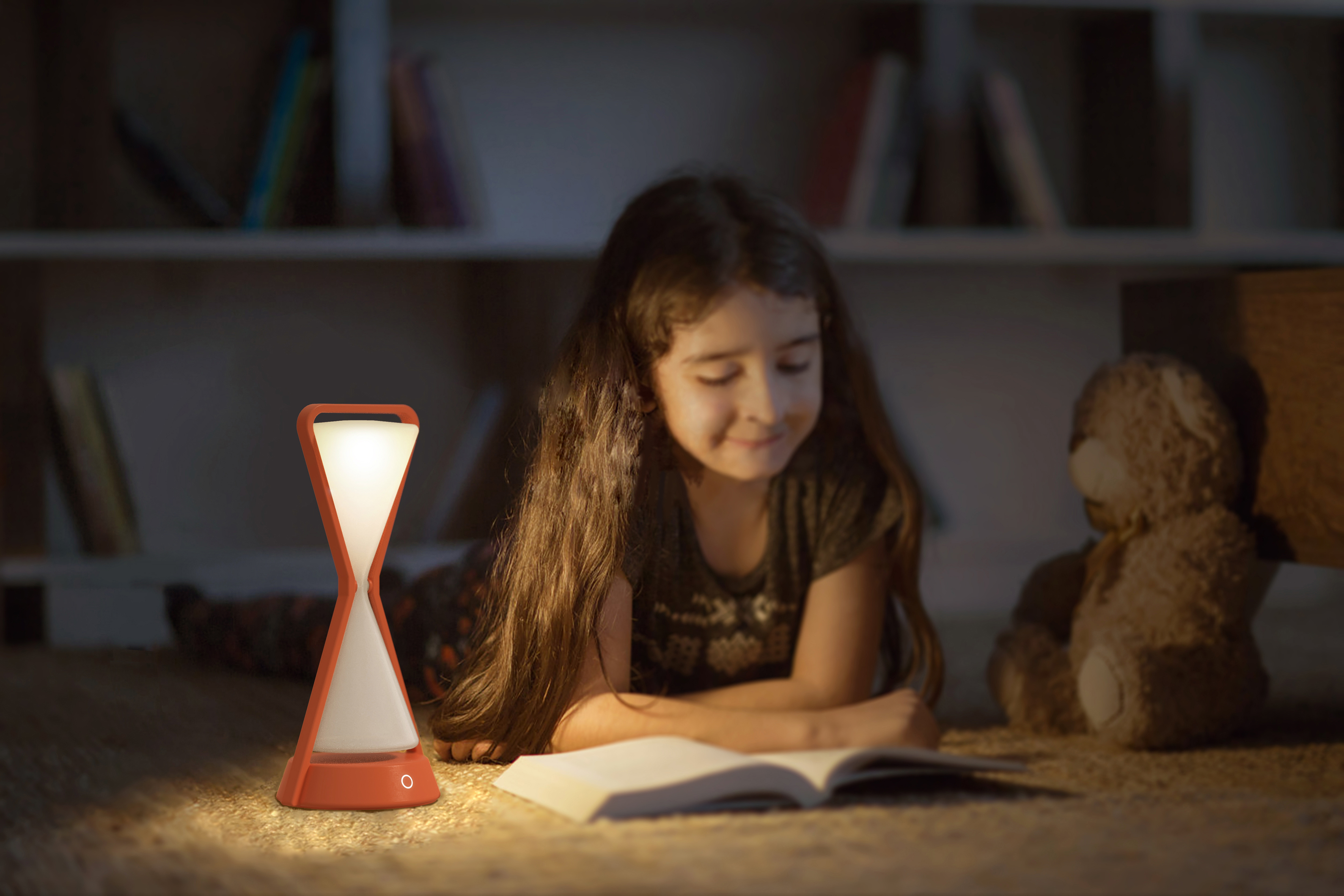 Design，hourglass，lamp，originality，time，time，Desk lamp，