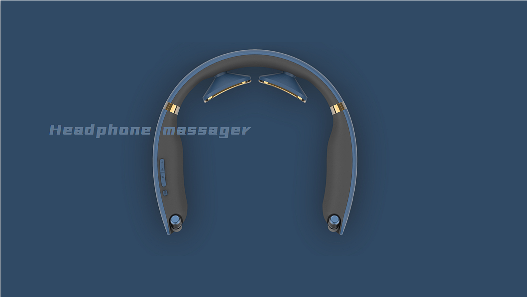 Massage apparatus，product，Neck massage，headset，Bluetooth headset，