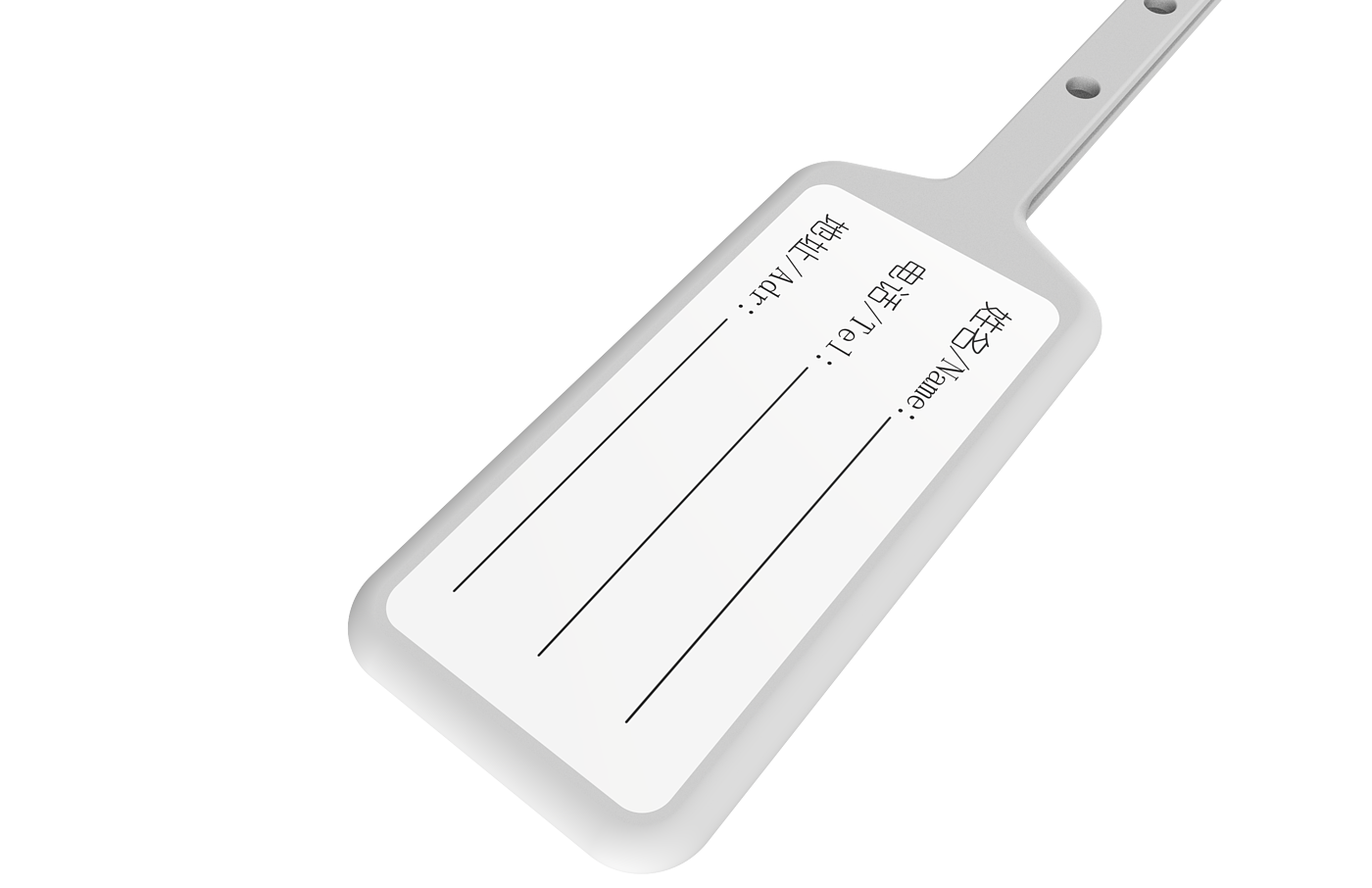 luggage tag，