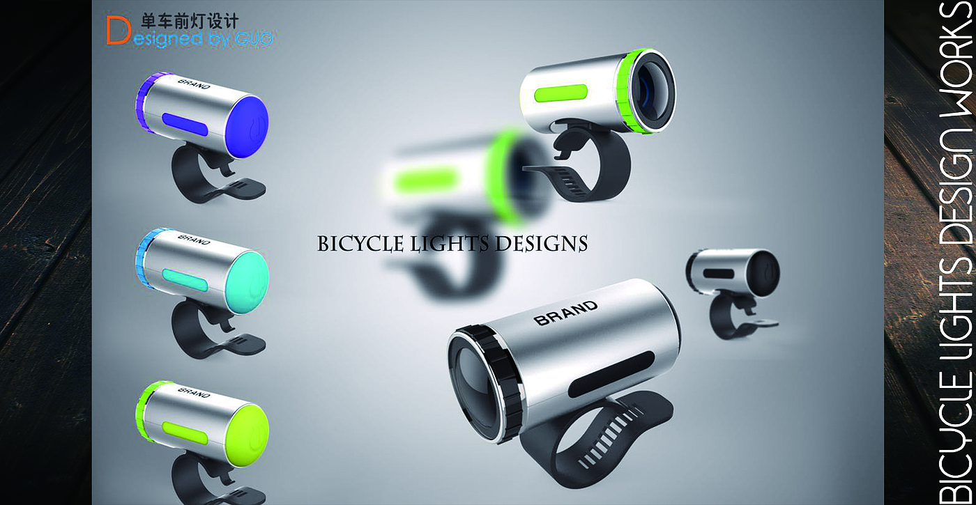 Cycling equipment, bicycle headlights，