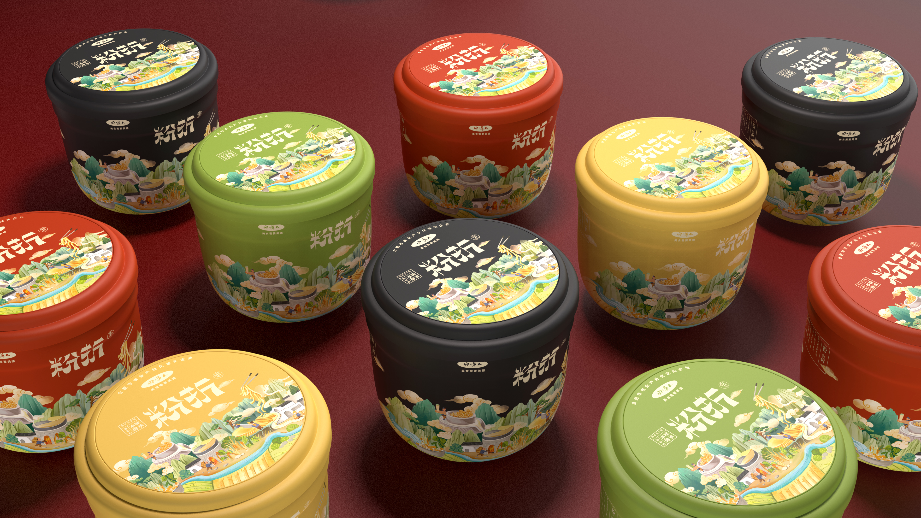 food，packing，noodles，Powder folding，