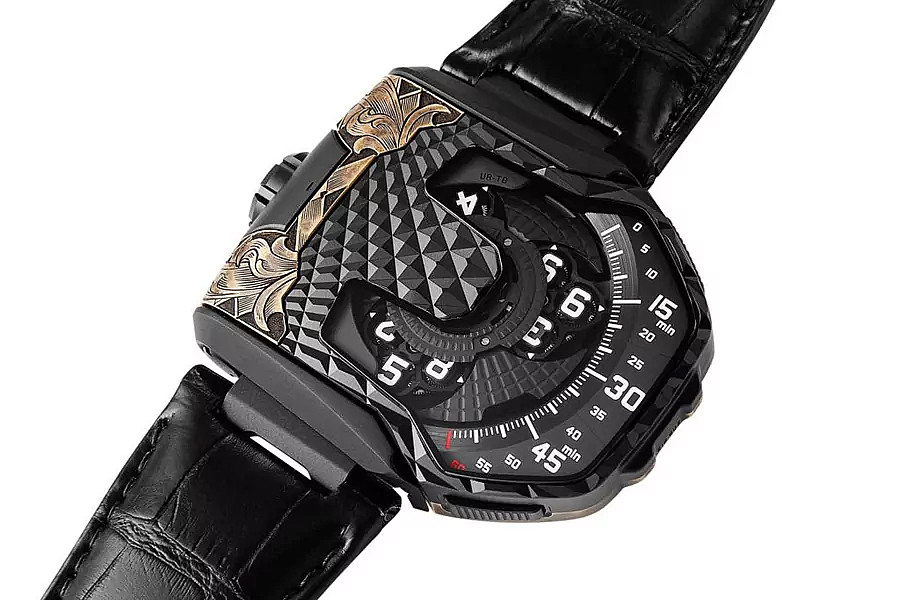 Urwerk UR- t8，创意，设计，骷髅手表，
