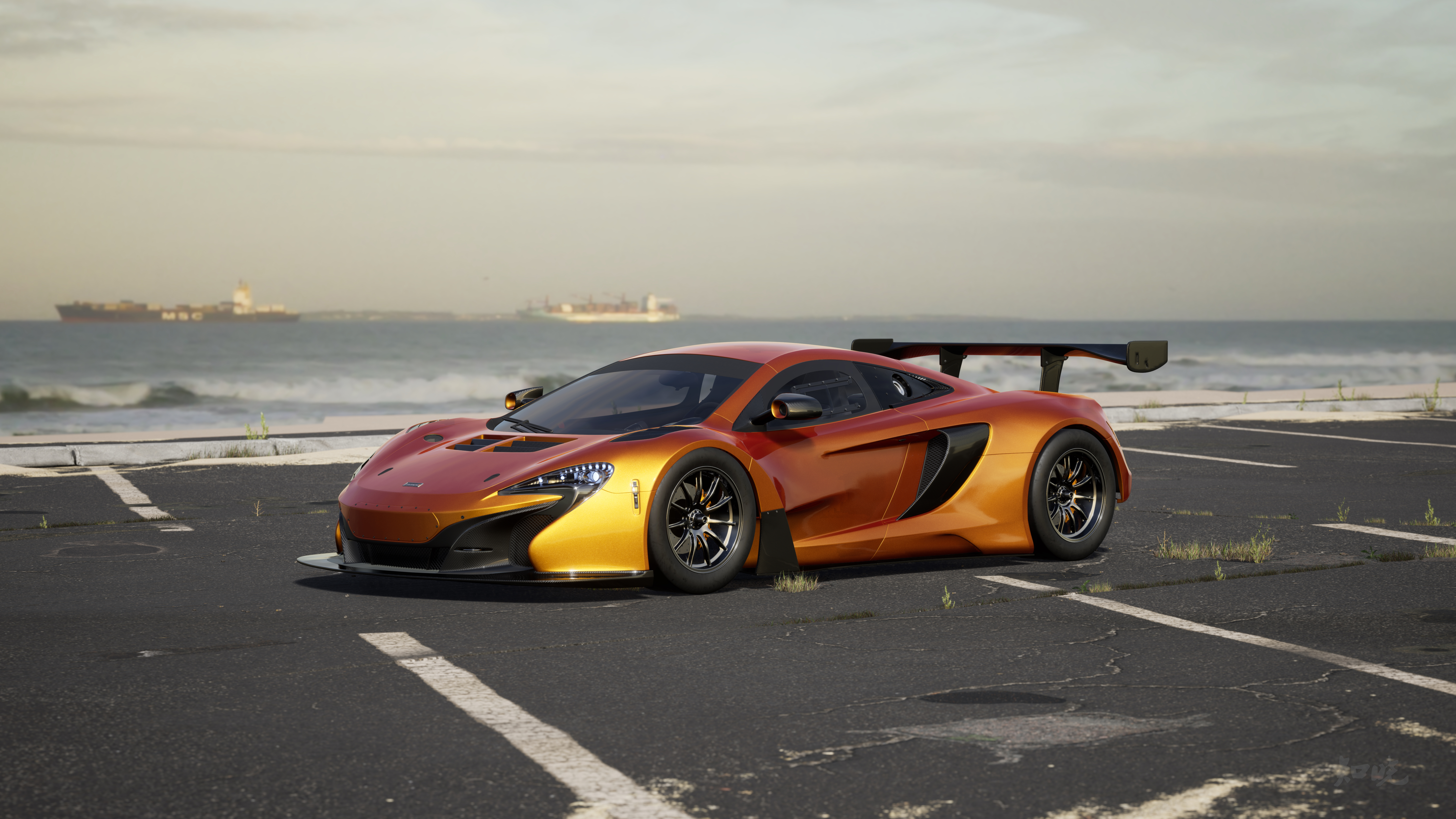 UE4，Sports car，Render，cg，