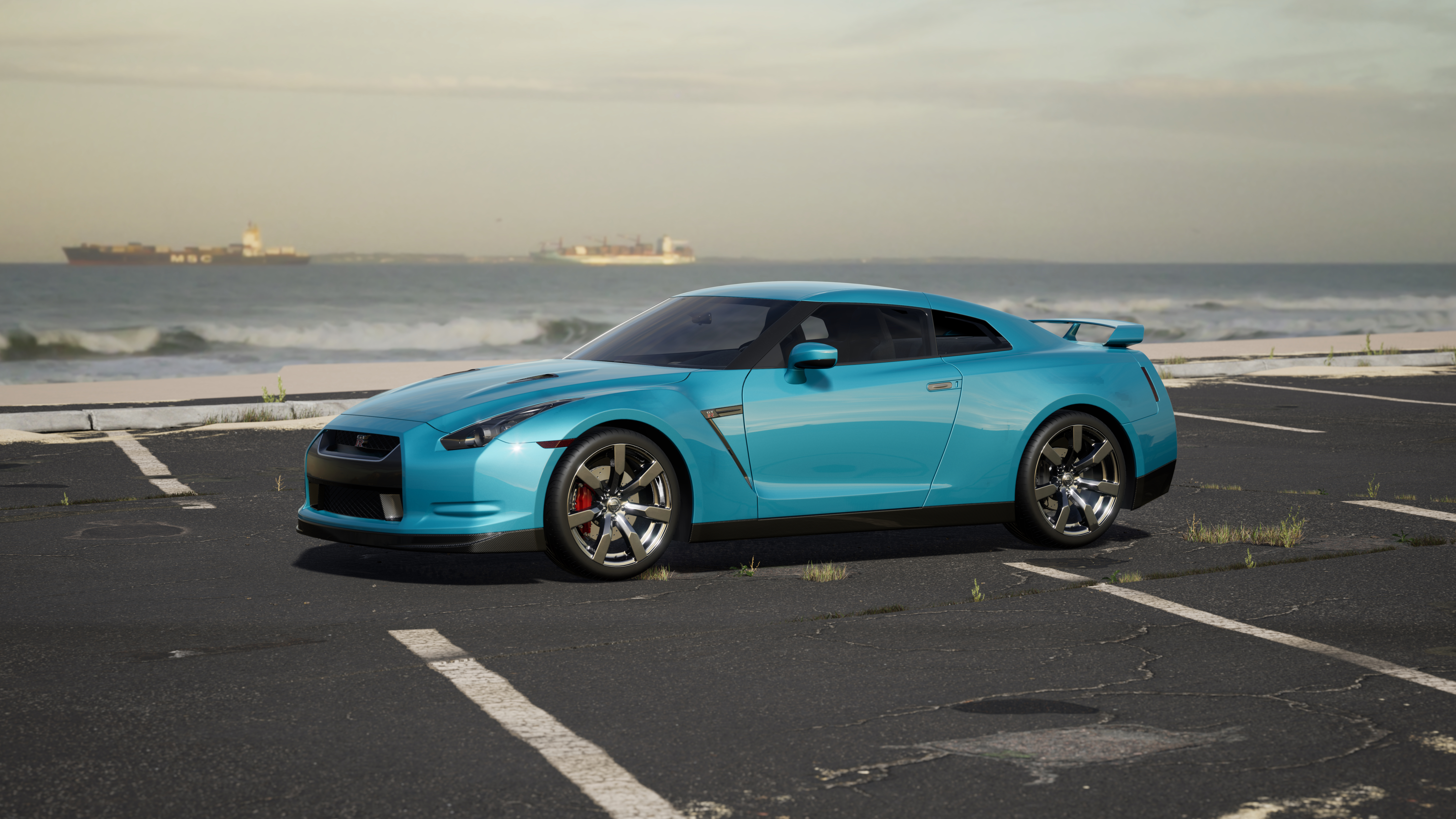 UE4，Sports car，Render，cg，