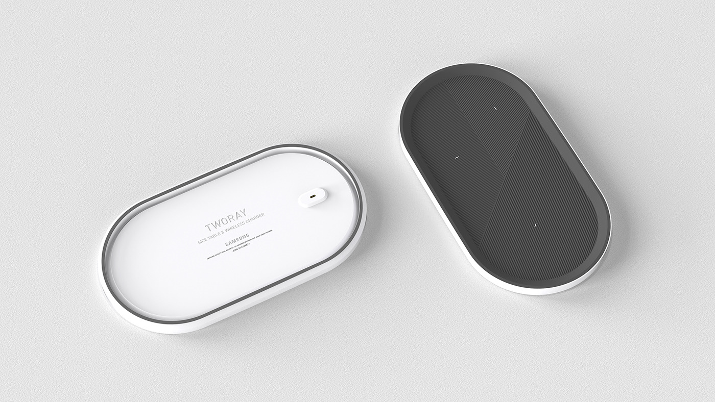 Table，Side table，wireless charger ，TWORAY，Chanyeop Jeong，