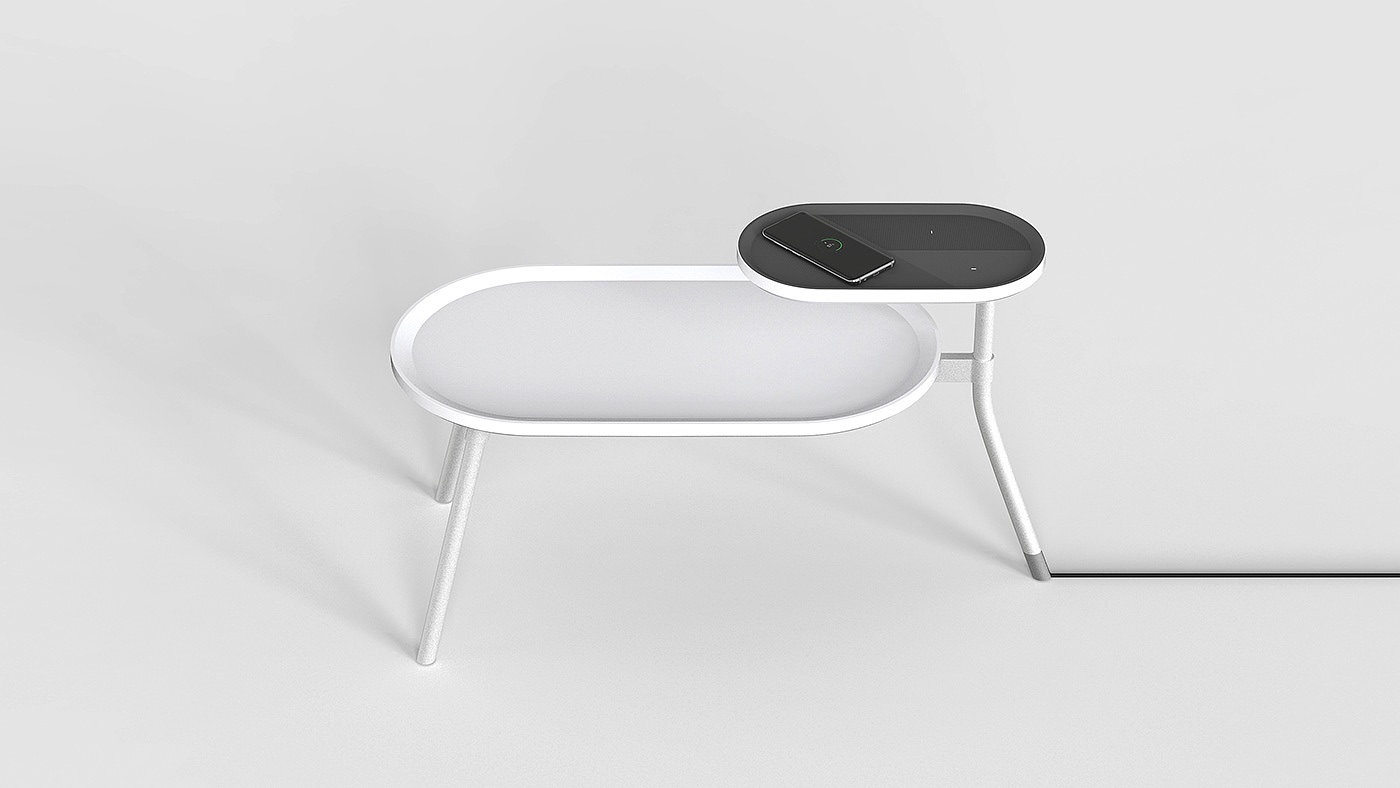 Table，Side table，wireless charger ，TWORAY，Chanyeop Jeong，