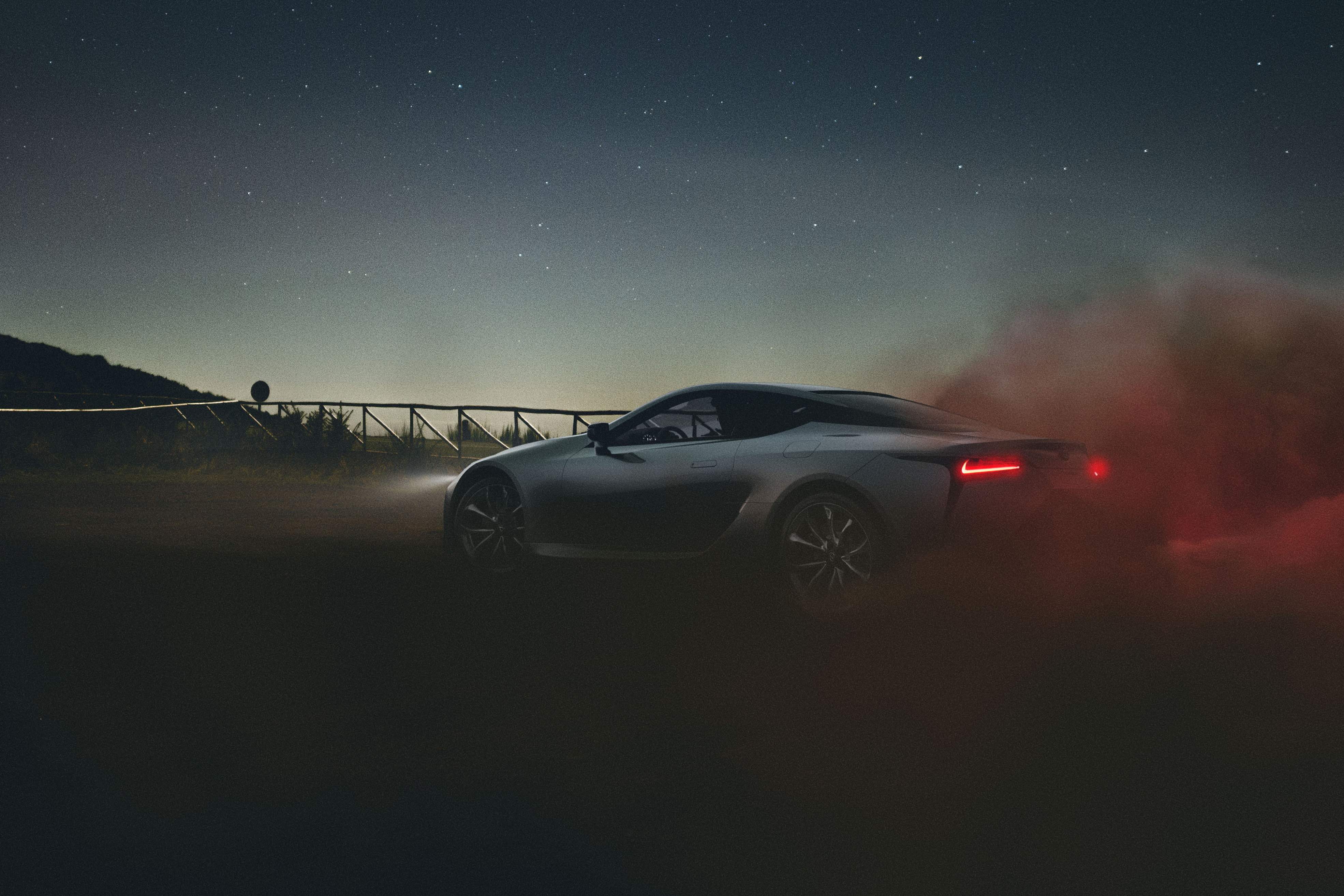 LEXUS，Sports car rendering，