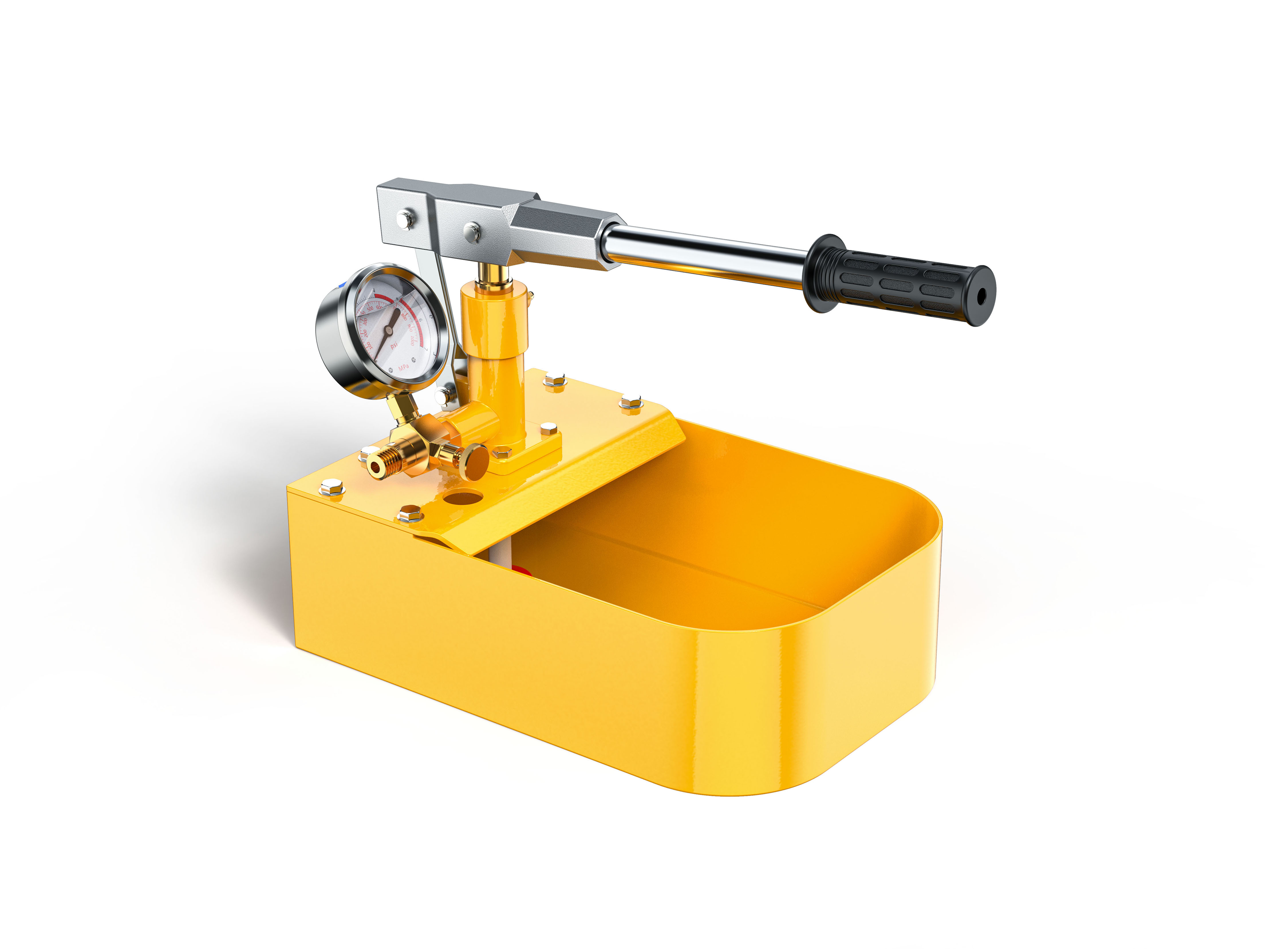 Hardware tools，Pressure test pump，Keyshot rendering，design sketch，