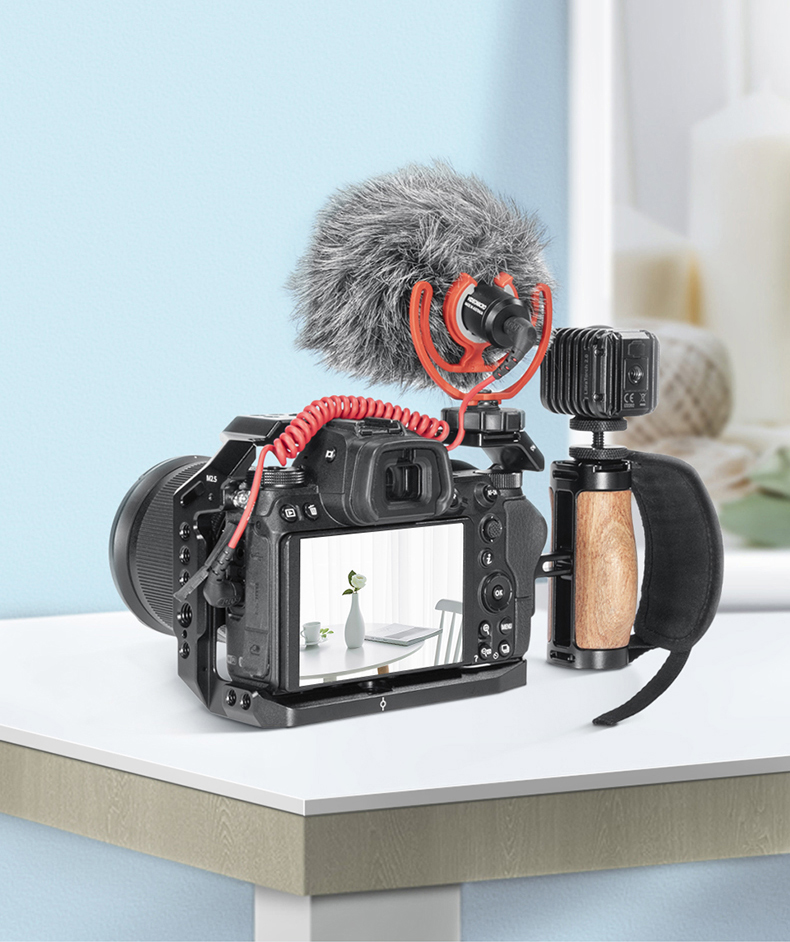 Photography，Mini，man-machine，aluminium alloy，Rosewood，