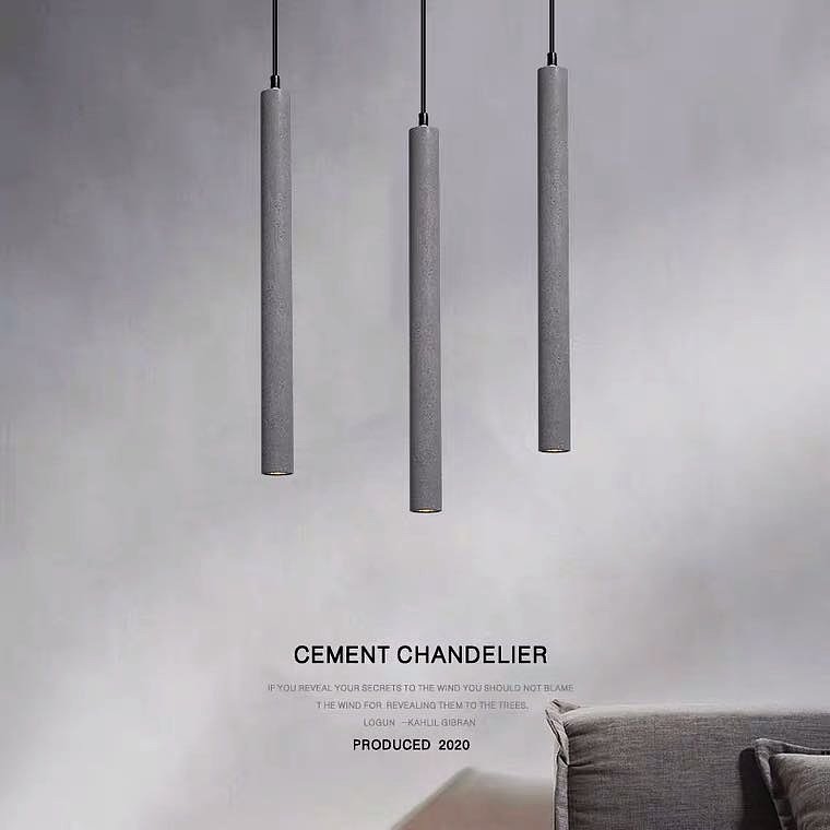 Cement Chandelier，