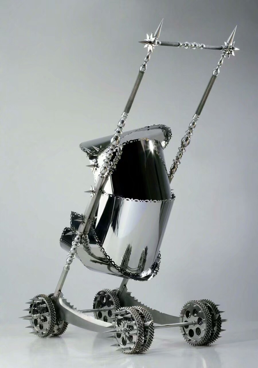 baby carriage，Metal，Punk，firearms，Hard core design，Justin Gatlin，