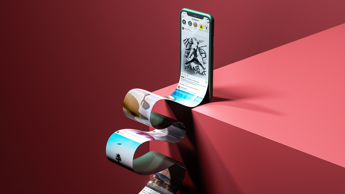 application program，Visual works，CG illustration，